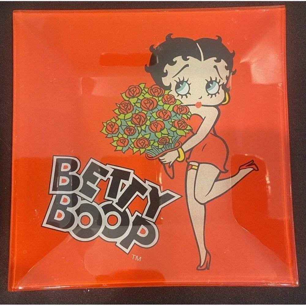 Betty Boop Set of 4 Decorative Plates